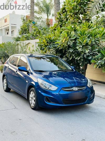 Hyundai Accent 2016 . Hatch back Pass&insu till Nov 2025. Zero accident