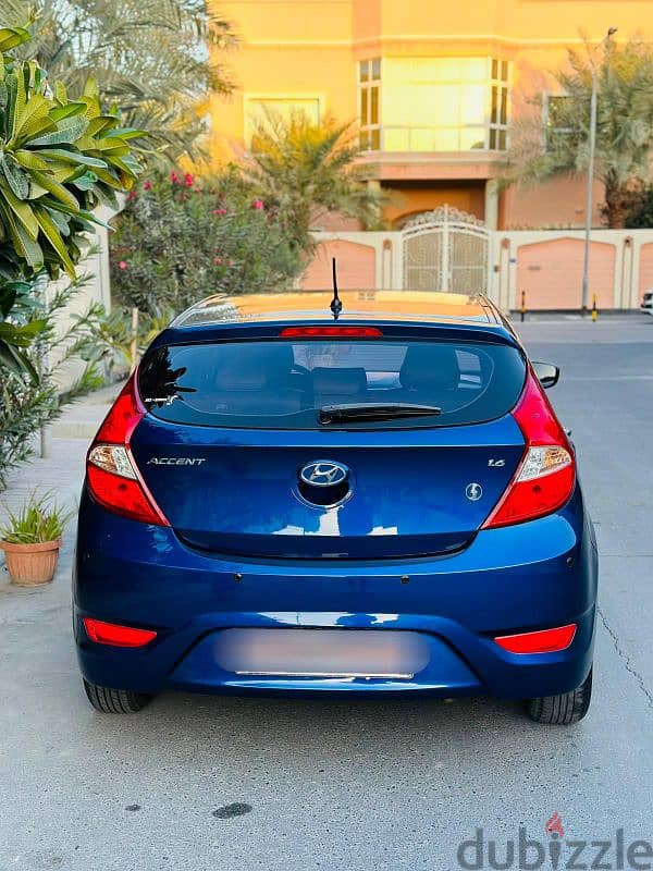 Hyundai Accent 2016 . Hatch back Pass&insu till Nov 2025. Zero accident 11