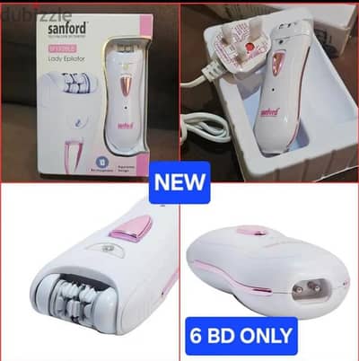 Sanford Rechargeable  Lady Epilator, brand new