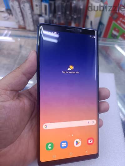 Samsung Note 9.128GB storage. 6GB RAM. Blue Colour.