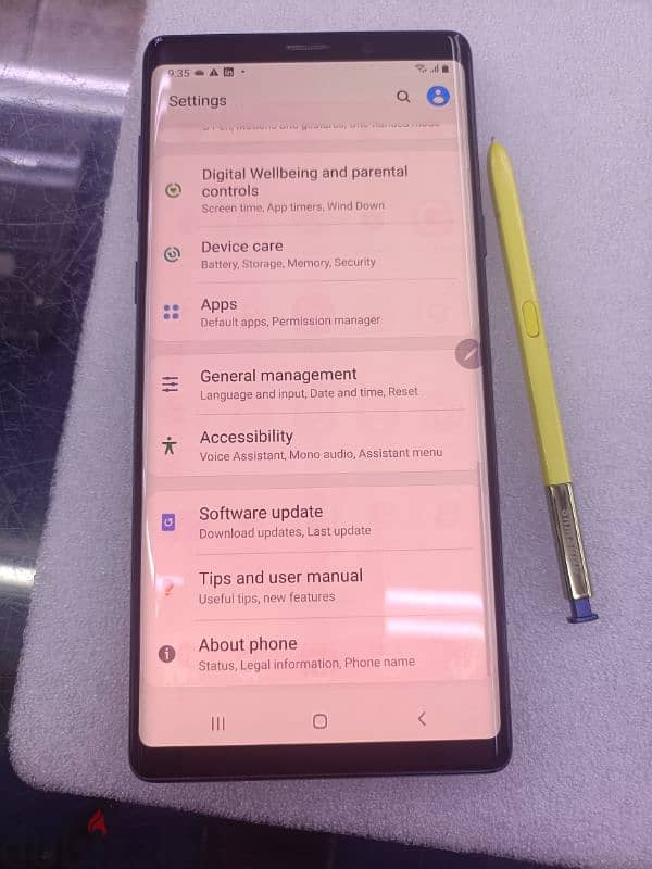 Samsung Note 9.128GB storage. 6GB RAM. Blue Colour. 6