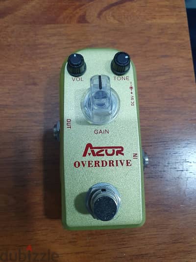 overdrive mini effects pedal