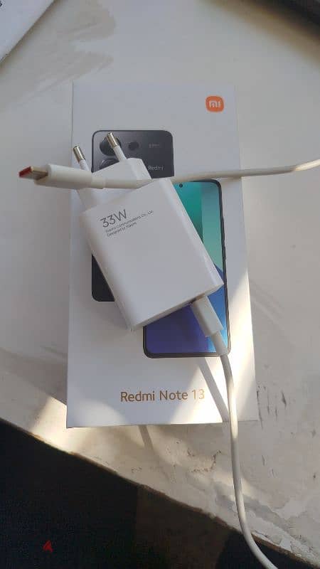 xiaomi Redmi note 13 4g ram 8+8/256 gb only 3 months complete box 1