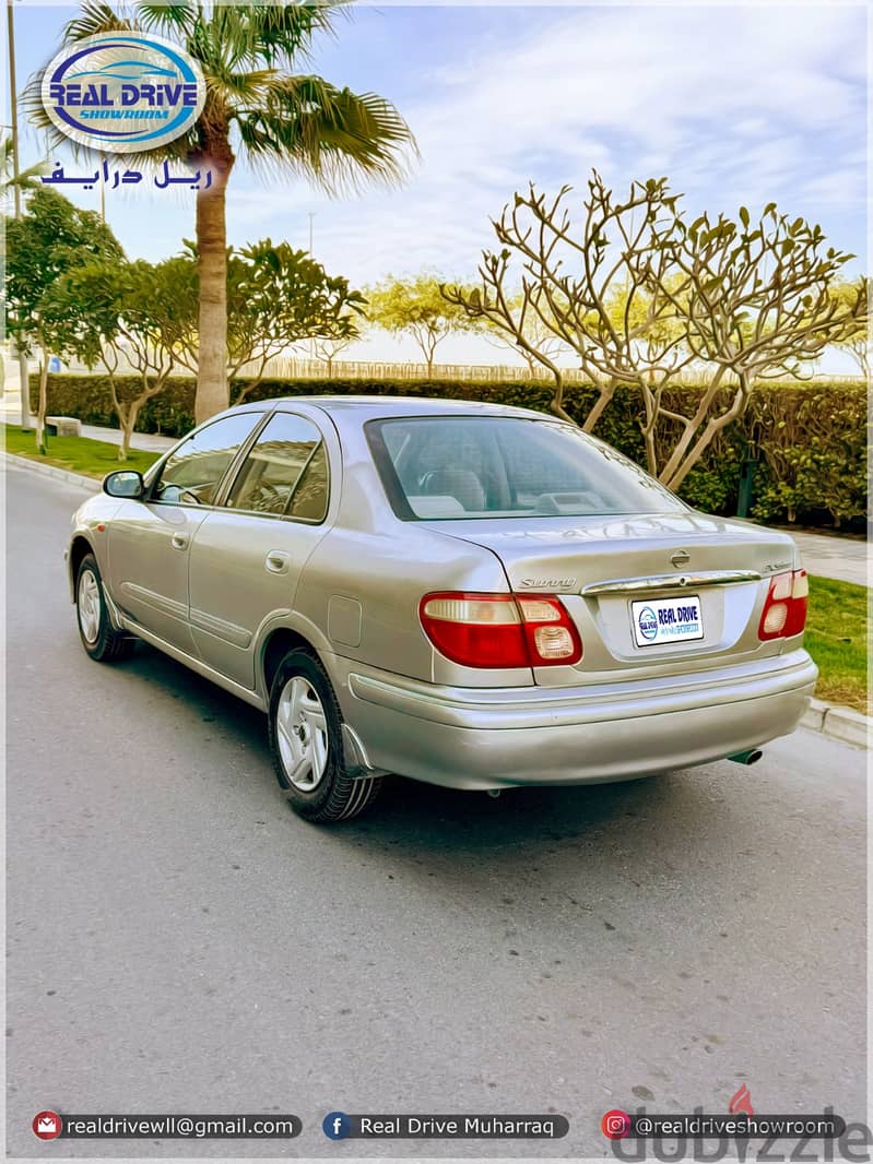 NISSAN SUNNY Year-2003 Engine-1.8 L V4 Color Silver 4