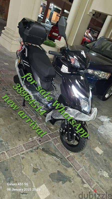 Electric scooter high quality brand 2025 please WhatsApp 38964514 12