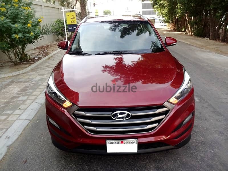 Hyundai Tucson 2.0 L 2017 Red Well Maintained Urgent Sale 3