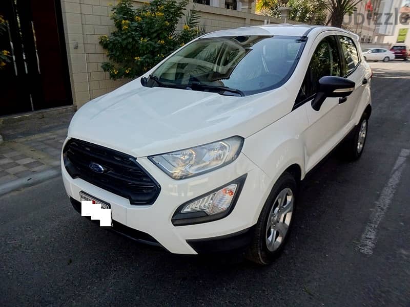 Ford Ecosport 1.5 L 2018 White Single User Well Maintained Urgent Sale 0