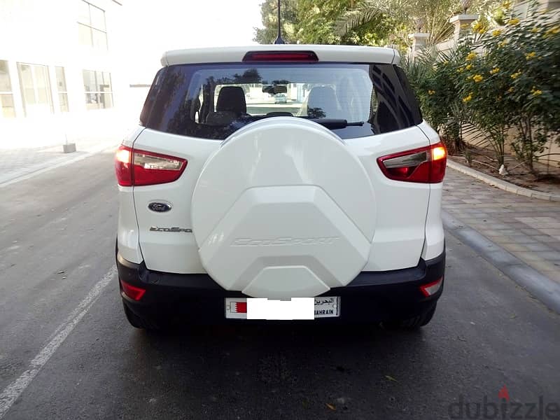 Ford Ecosport 1.5 L 2018 White Single User Well Maintained Urgent Sale 2