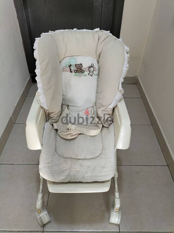 Multifunctional Highchair and Bed/rocker 6