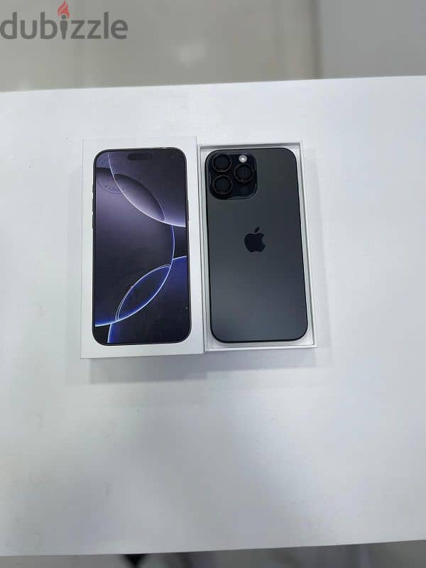 iphone 16 pro max 256 gb new just activated 4 days full warranty 0