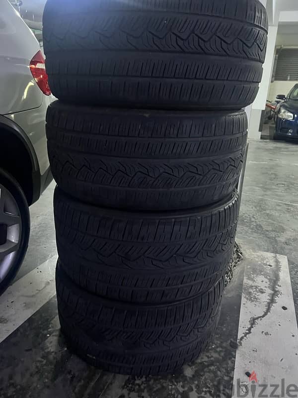 Nitto tyre  2x 275/40/20 2x 315/35/20 1