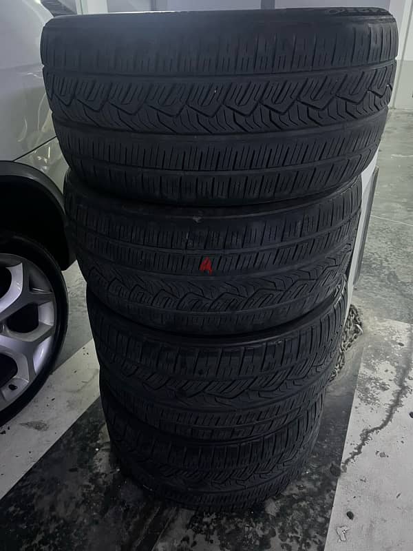 Nitto tyre  2x 275/40/20 2x 315/35/20 4