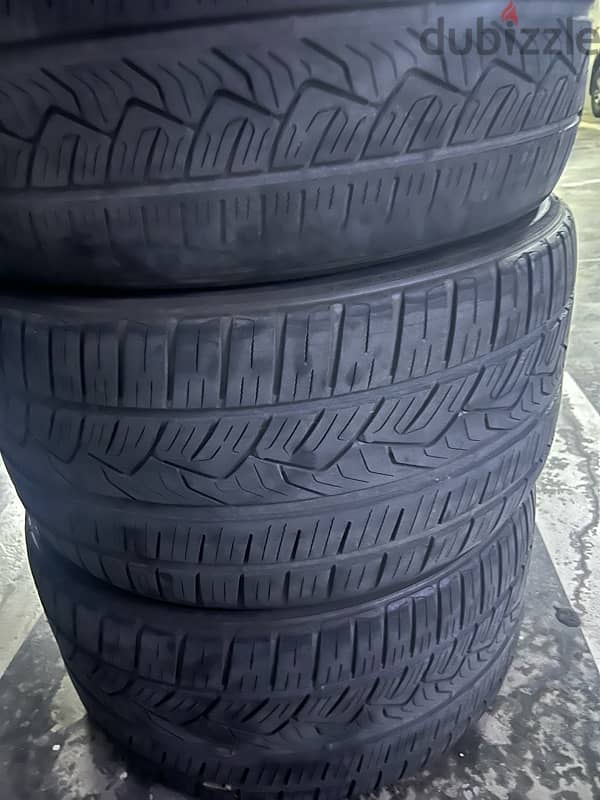 Nitto tyre  2x 275/40/20 2x 315/35/20 6