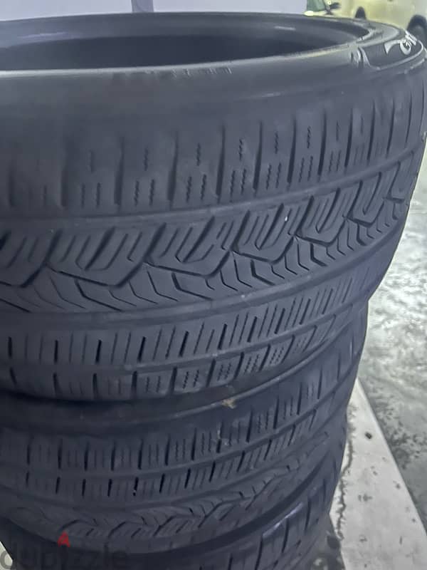 Nitto tyre  2x 275/40/20 2x 315/35/20 7