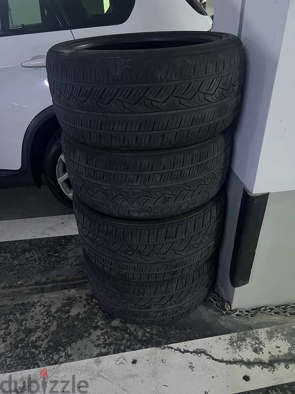 Nitto tyre  2x 275/40/20 2x 315/35/20 9