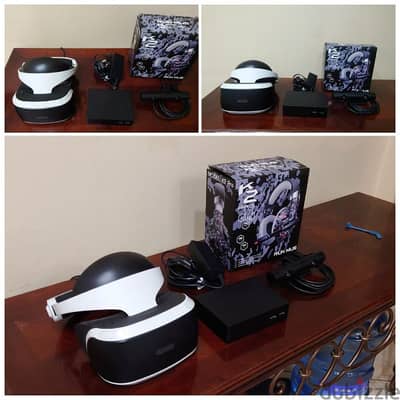 PS4 Psvr Excellent Condition complete set with free gaming Headphone