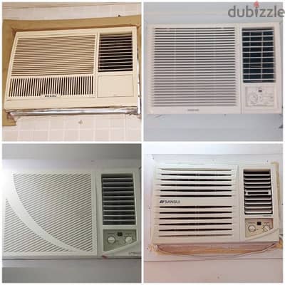 window acs splitt acss for sale in good condition with fixing