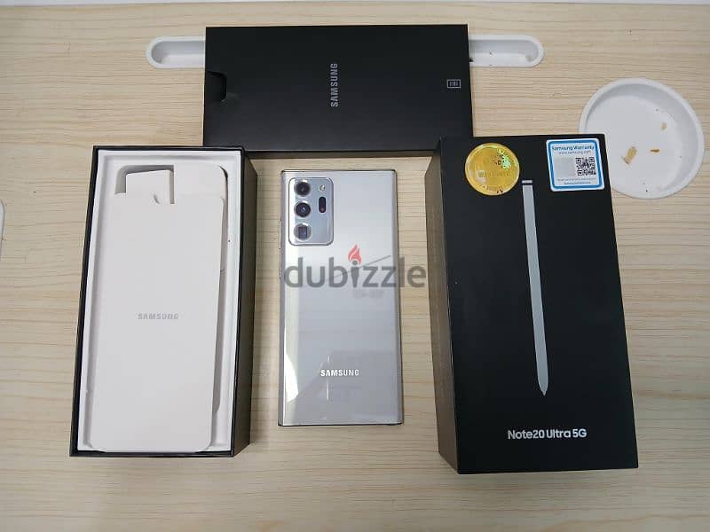 Samsung Galaxy Note 20 Ultra 5G DUAL Sim 12 GB Ram 256 GB 0