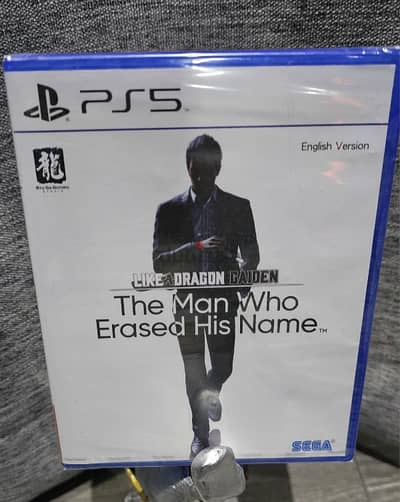 LIKE A DRAGON THE MAN WHO ERASED HIS NAME  PS5