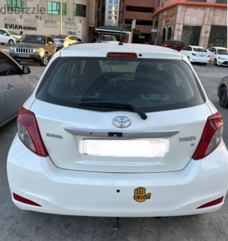 TOYOTA YARIS FOR MONTHLY RENT 1