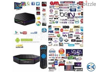 4K Android TV BOX RECIEVER/ALL TV channels without Dish/Smart TV BOX