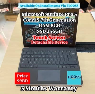 Microsoft Surface Pro 5 Core i5-7th Generation