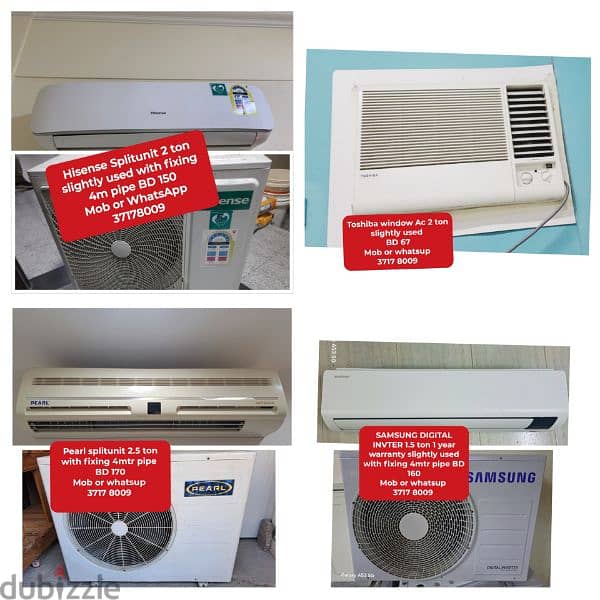 variety of Acs fridge washing machine cooking range4sale with delivery 2