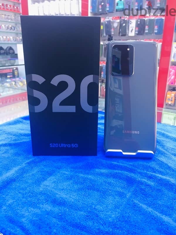 sumsung s20 ultre 5G. . 20 Gb/128 Gb good luck and box 2