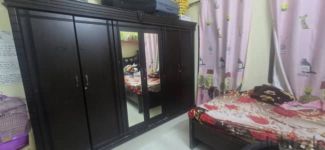 6 Wooden Door Cupboard For Sale