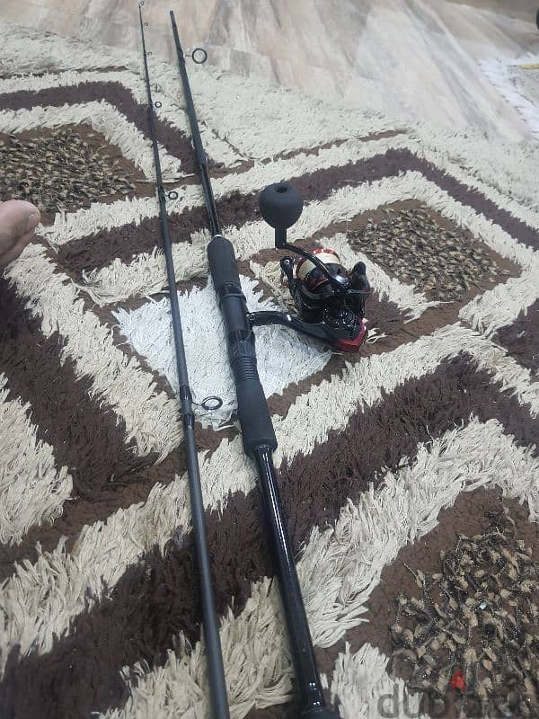 fishing reel and road 3