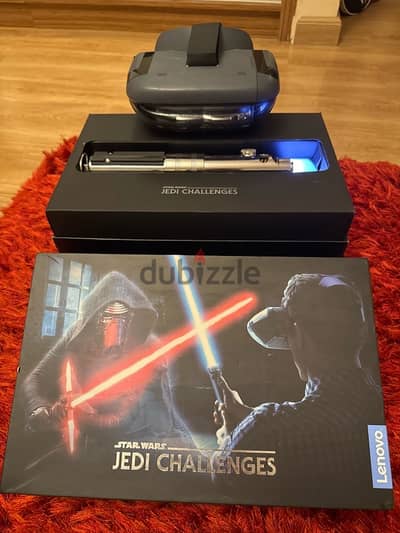 Star Wars VR headset with LightSaber