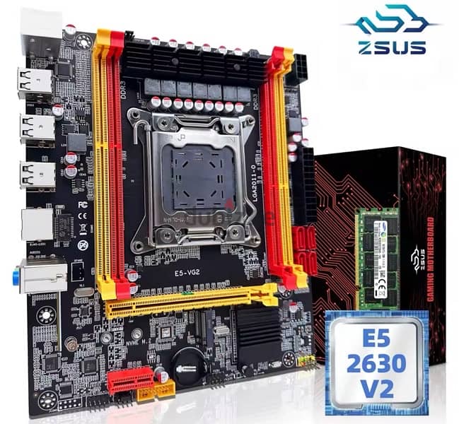 Motherboard: Zsus X79-VG2 and other components 0