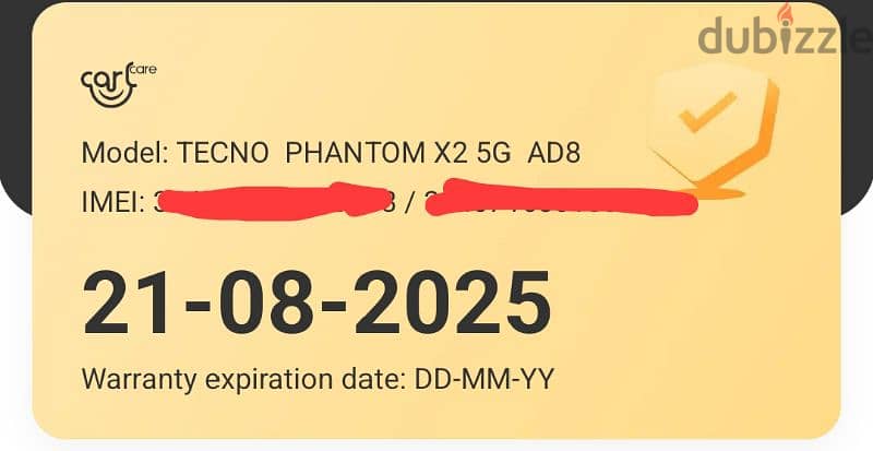 Phantom X2 (8-256) in warranty 3