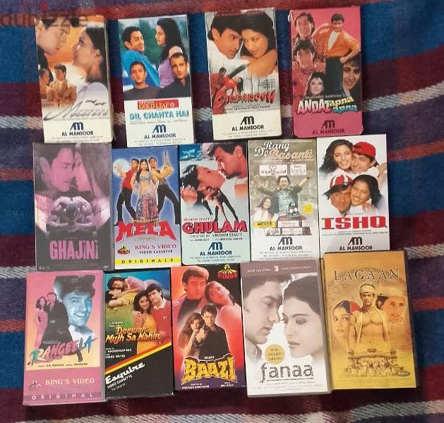 AAMIR KHAN MOVIES (102 FILMS"CDS -VCDS-VHS-DVDS-BLURAYS-TAPES") 2