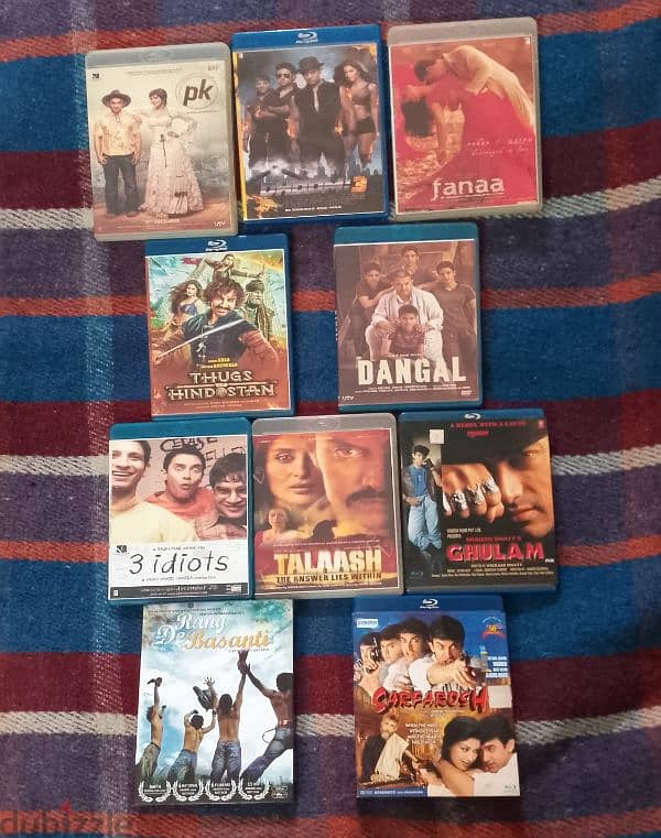 AAMIR KHAN MOVIES (102 FILMS"CDS -VCDS-VHS-DVDS-BLURAYS-TAPES") 6