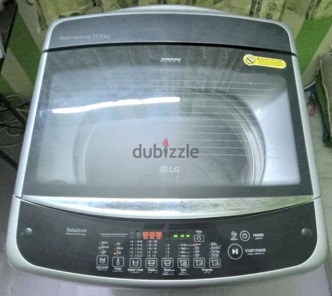 17 kg Fully automatic washing machine for sale LG brand 3