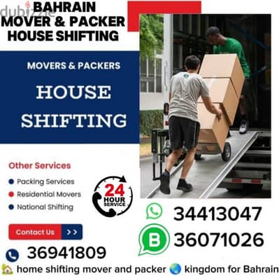 house shifting mover and packer kingdom for Bahrain