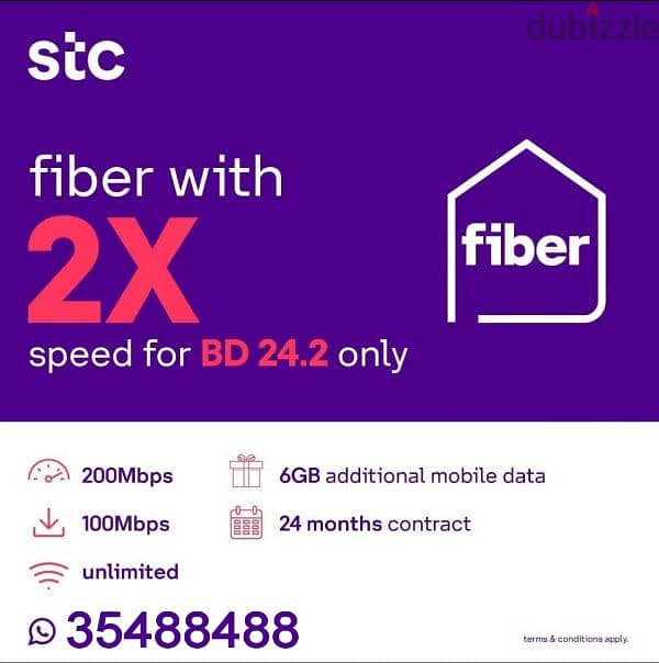 stc fiber only 18.15 BHD per month for a free or discounted Device. 2