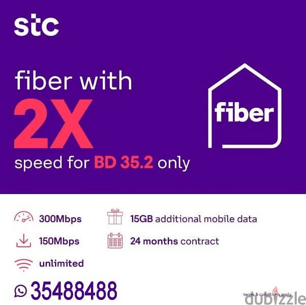 stc fiber only 18.15 BHD per month for a free or discounted Device. 3