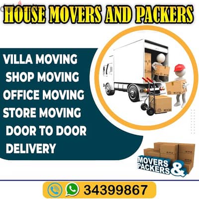 Movers and Packers Furniture Villas Office Shop House Moving Packing