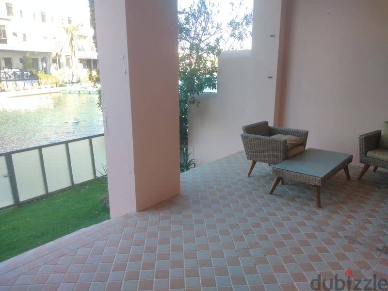 2 Bedroom fully furnish villa for Rent in Amwaj(floating city?) inclu. 1