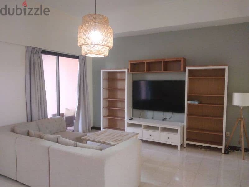 2 Bedroom fully furnish villa for Rent in Amwaj(floating city?) inclu. 3