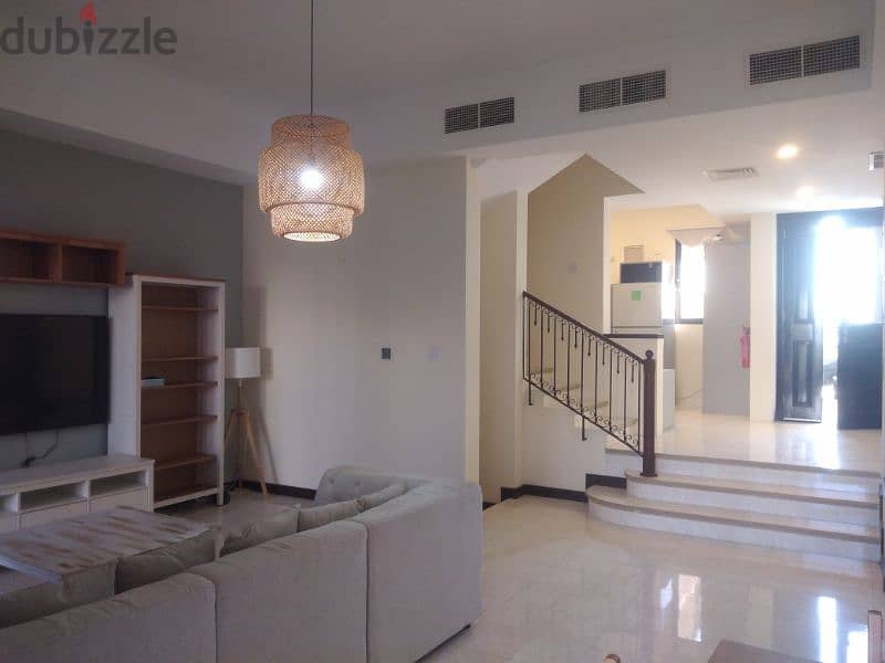 2 Bedroom fully furnish villa for Rent in Amwaj(floating city?) inclu. 4