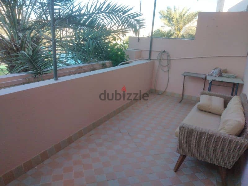 2 Bedroom fully furnish villa for Rent in Amwaj(floating city?) inclu. 11