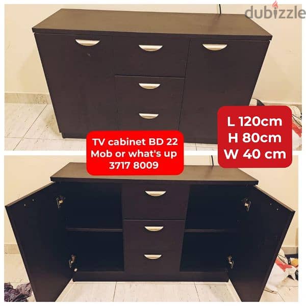 King size bed frame and other household items for sale with delivery 1