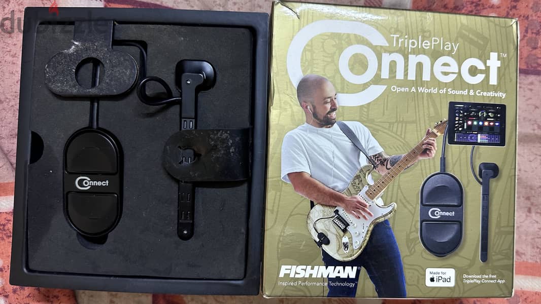 Fishman TriplePlay Connect Hex pickup for Guitar 1