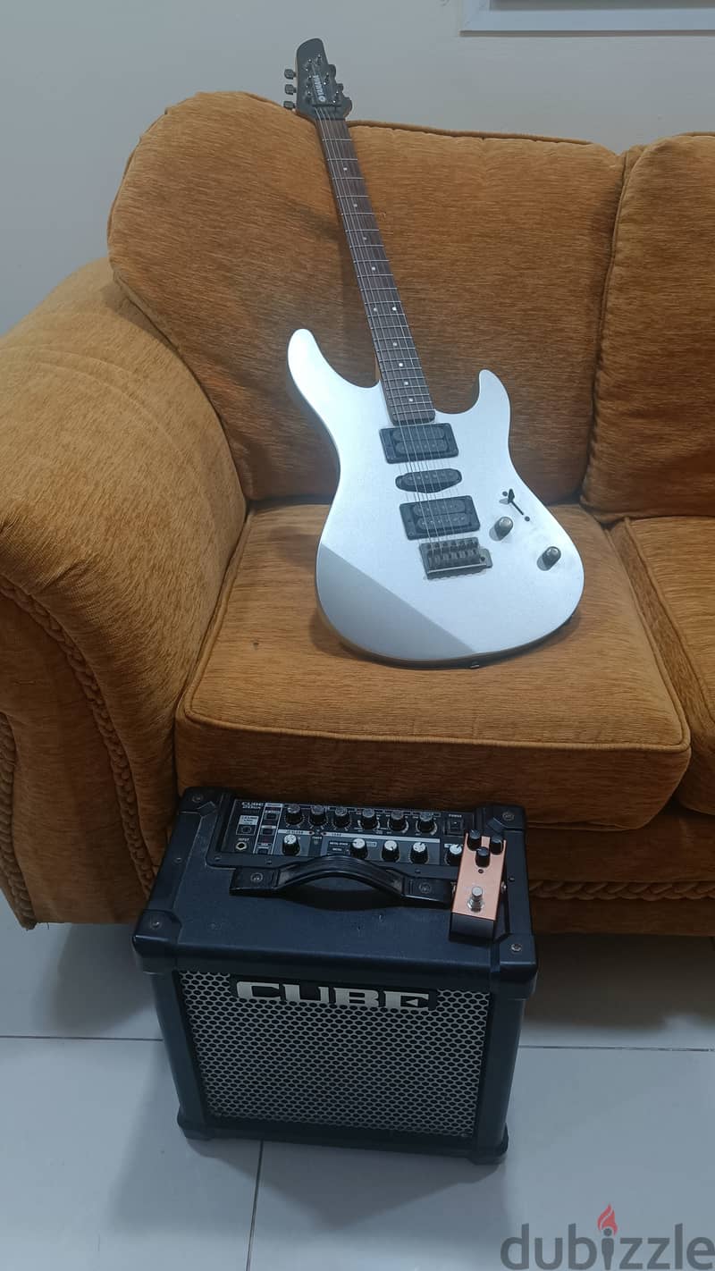 Yamaha RGX 121G & Cube 20GX 3