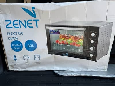 BRAND NEW ZENET 80 LTR DOUBLE GLASS MICRO OVEN