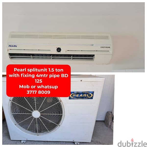 variety of splitunit window Ac fridge washing for sale 2