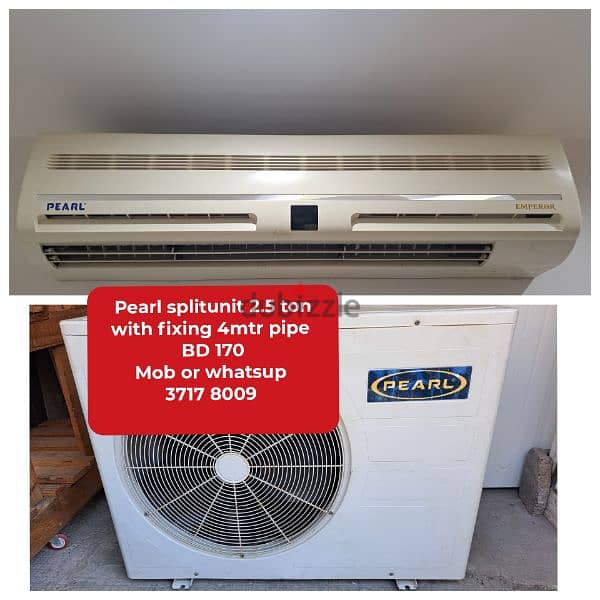 variety of splitunit window Ac fridge washing for sale 6